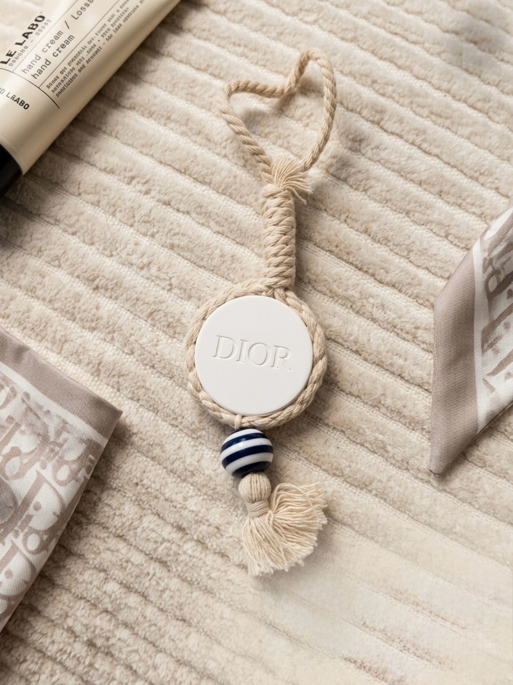 Authentic Christian Dior Perfumable Ceramic Bag Charm VIP Gift - NEW